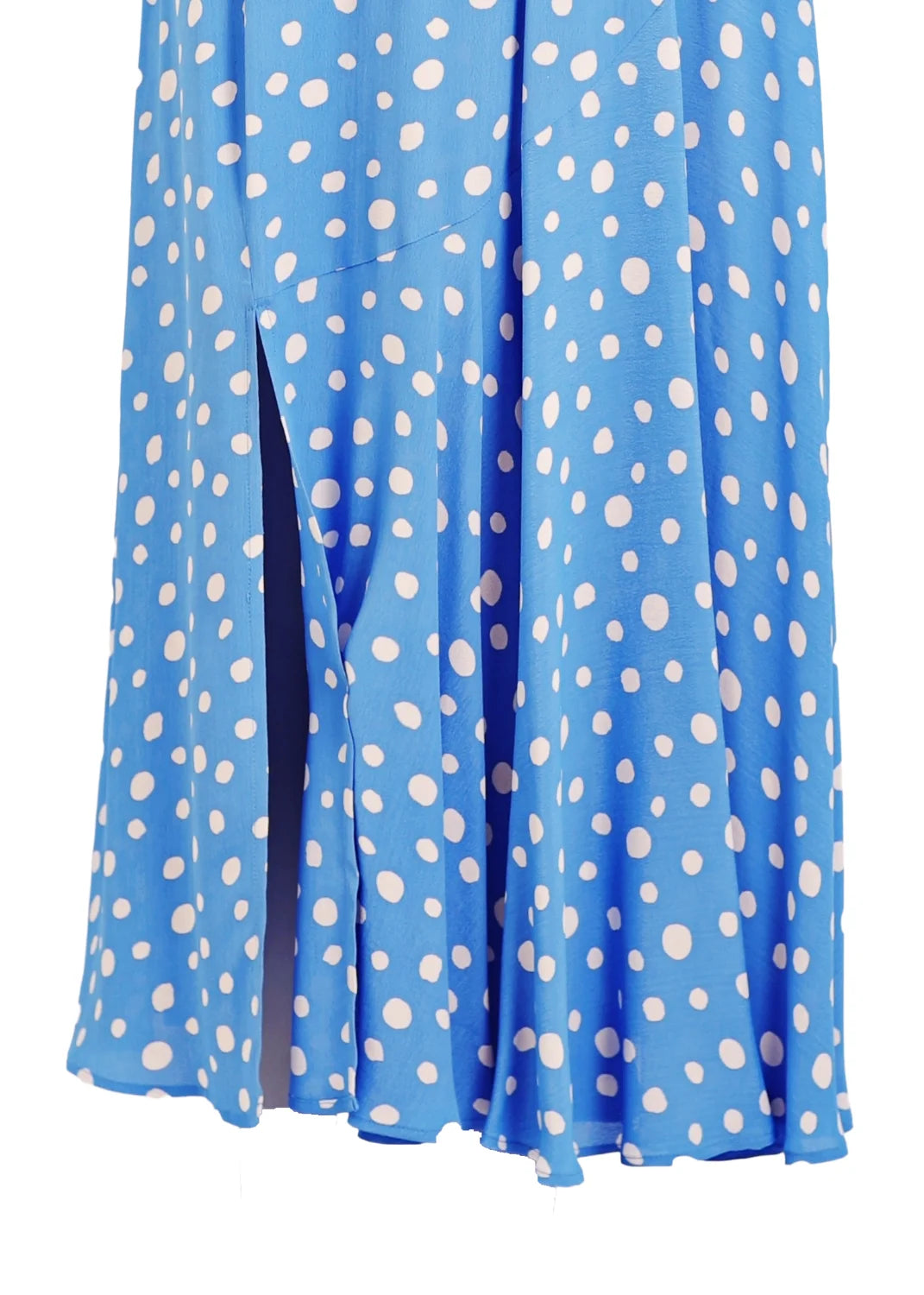 Maxilång kjol i viskos crêpe | Colette skirt Cerulean blue