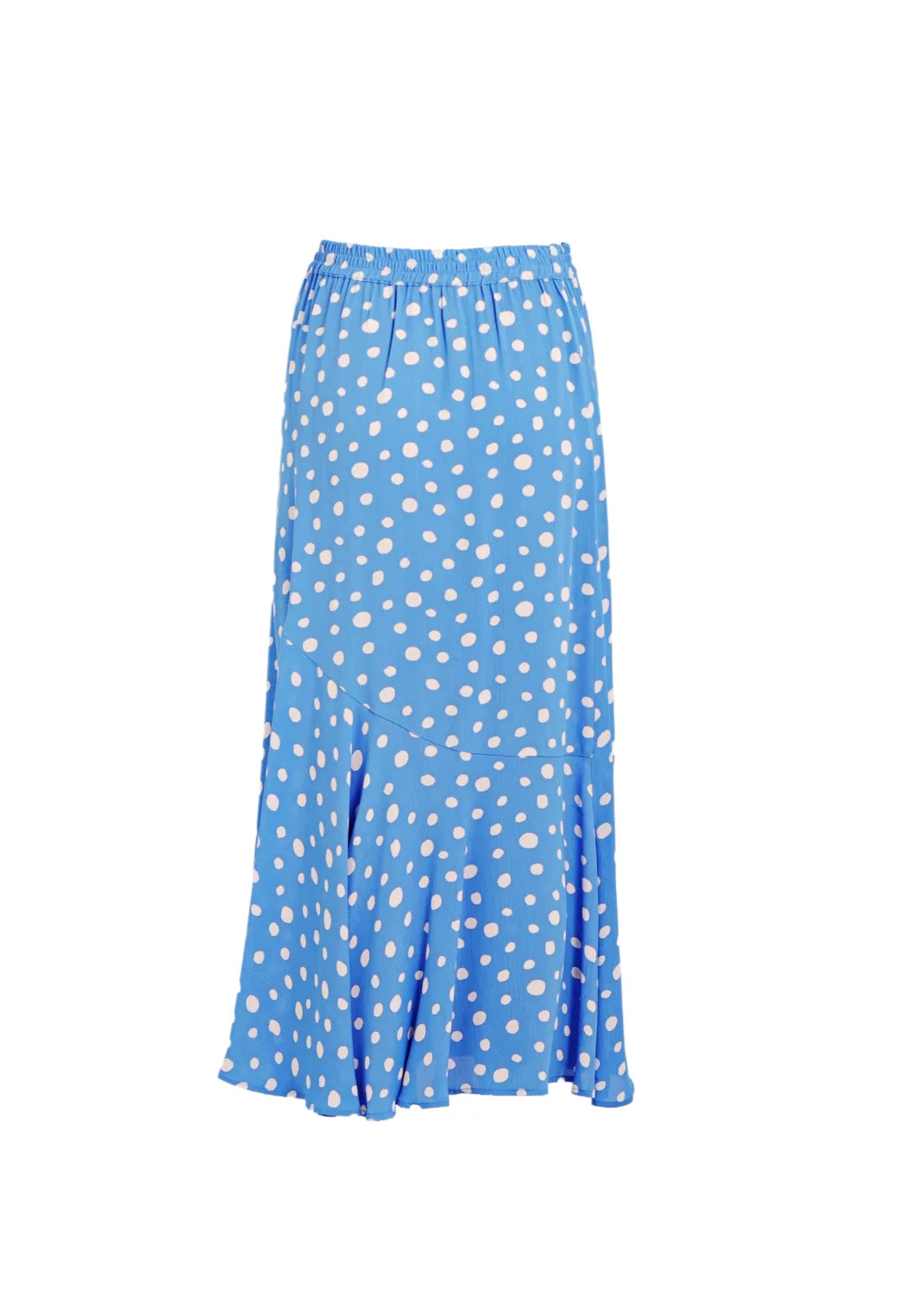 Maxilång kjol i viskos crêpe | Colette skirt Cerulean blue