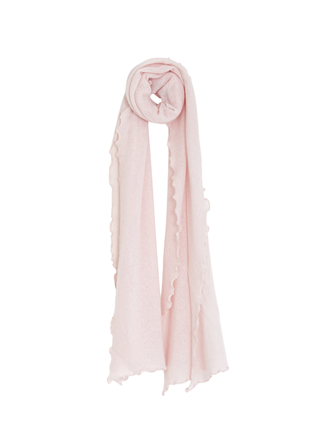 Maxi stor kashmir sjal - Powder Pink