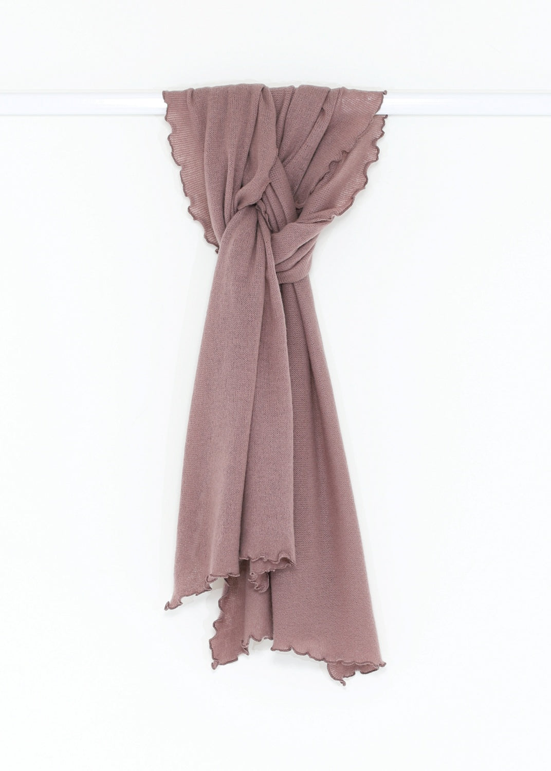 Maxi stor kashmir sjal - Mocha Mousse