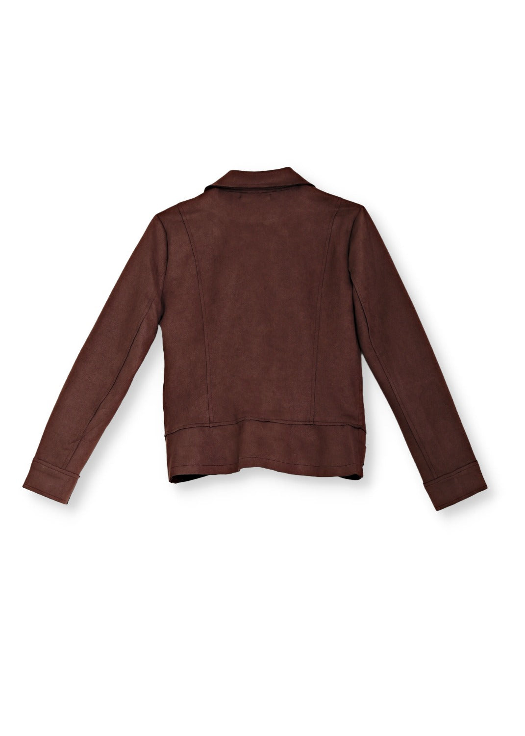 Biker jacka - coffee brown