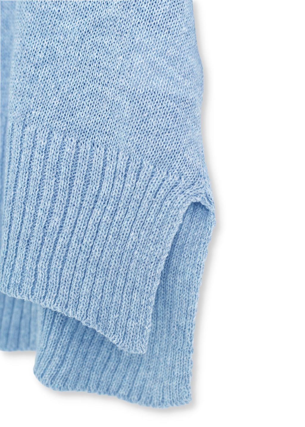 V-ringad cardigan - sky blue