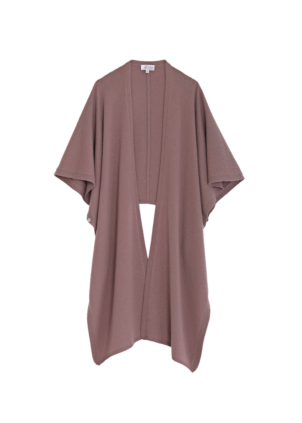 Kashmir Cape - Mocha Mousse