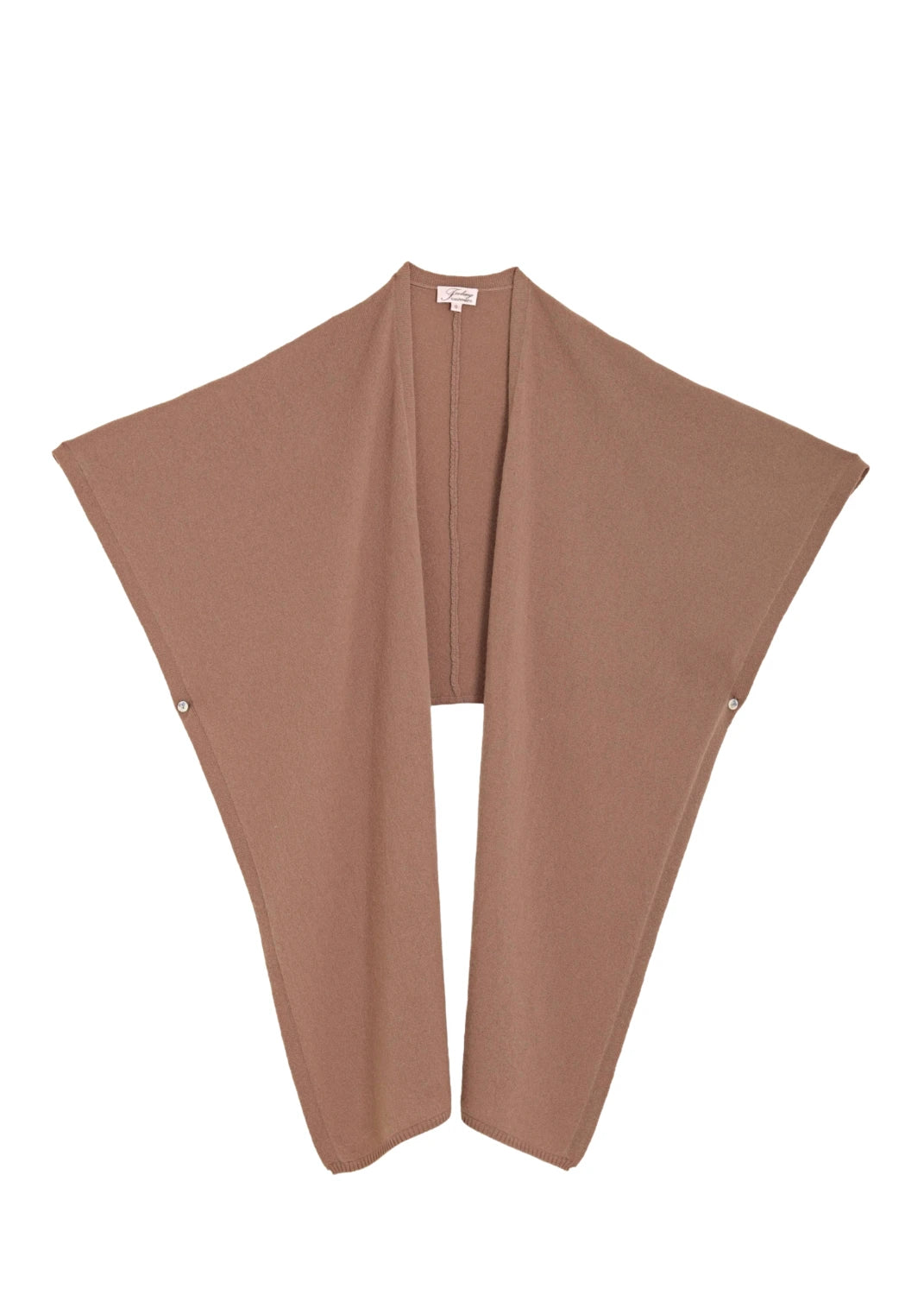 Kashmir Cape | Erika Mocha Mousse