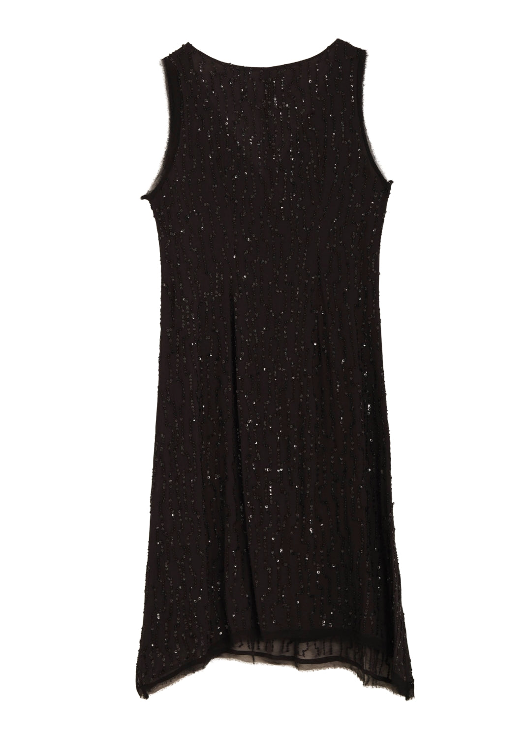 Pärlbroderad klänning - Black