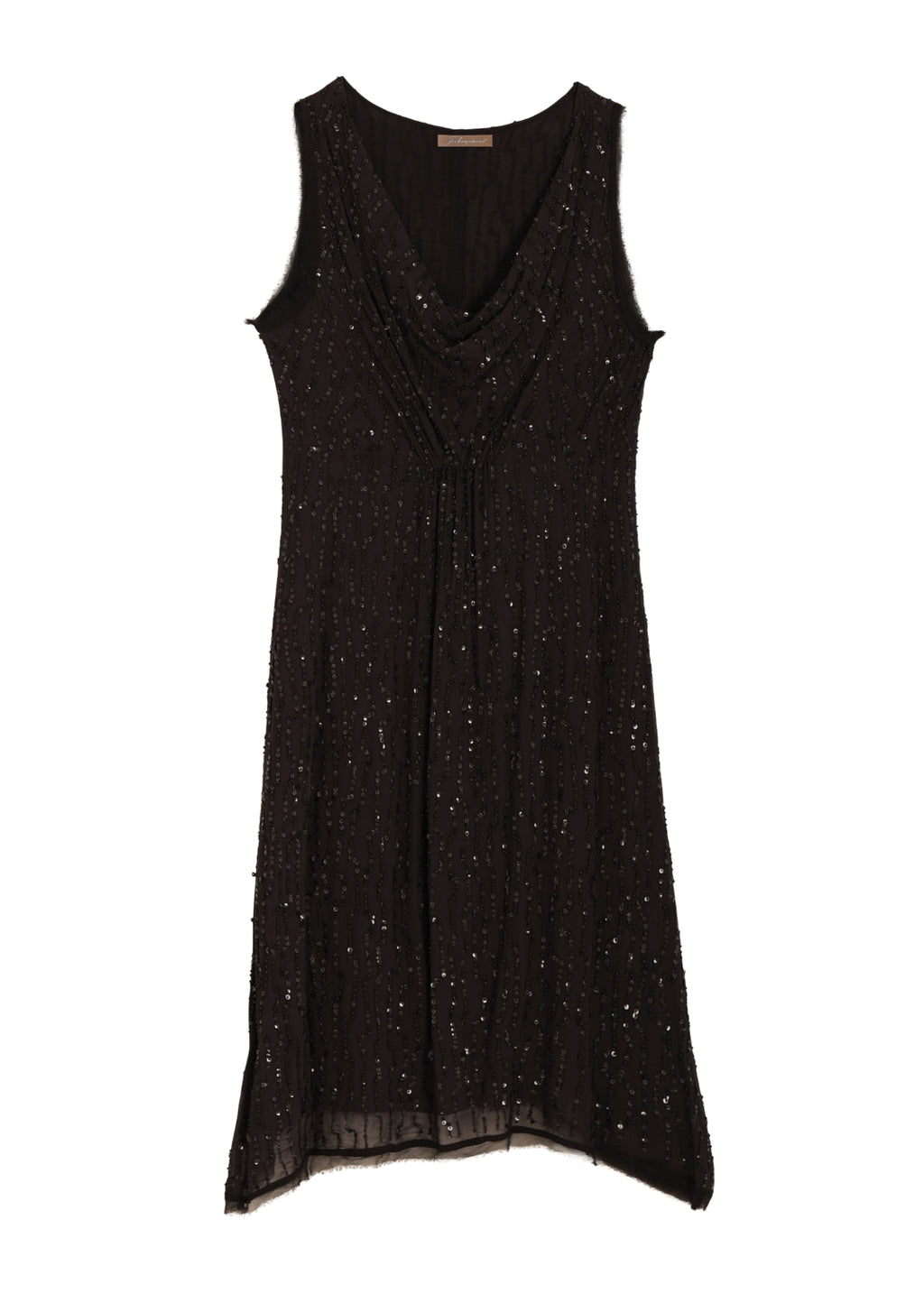 Pärlbroderad klänning