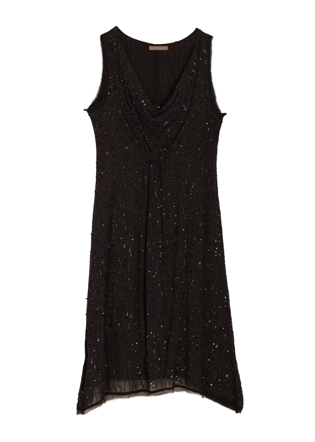 Pärlbroderad klänning