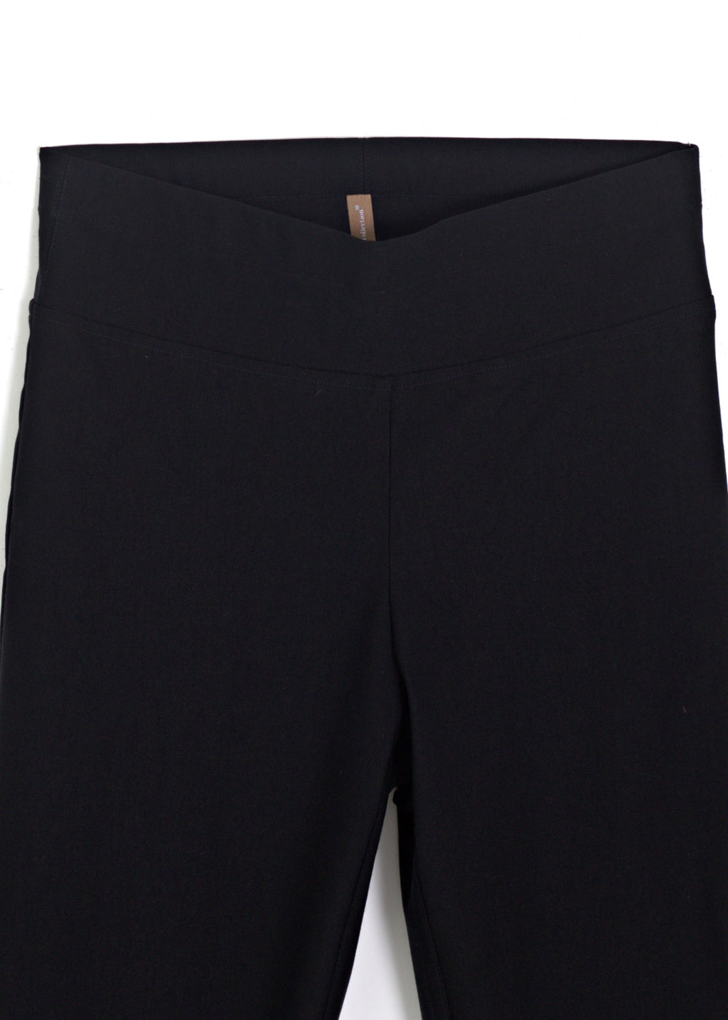 Pull-On Flare Byxa i super stretch - Black