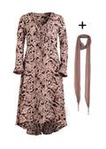 Maggan Pink Paisley+ Silk scarf