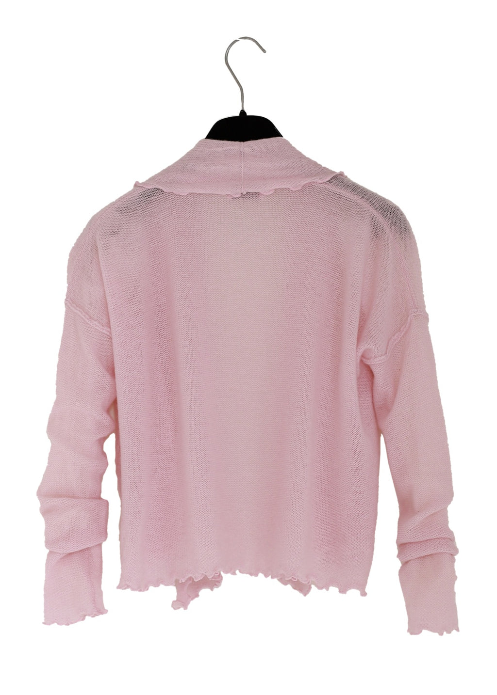 Cardigan Wrap i kashmir - Vintage pink