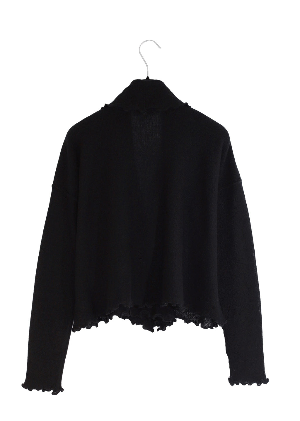 Cardigan Wrap i kashmir - Black