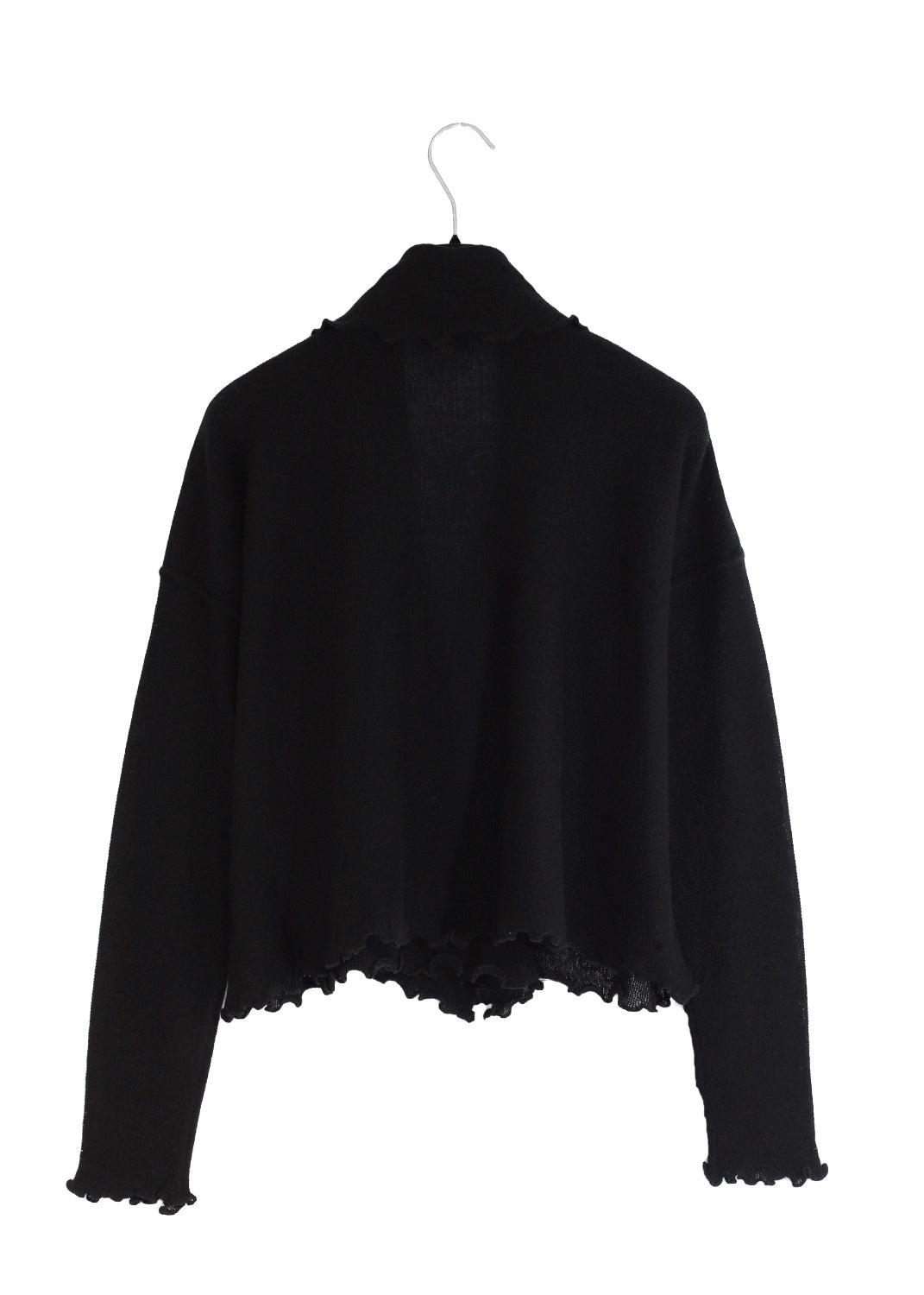 Cardigan Wrap i kashmir - Black