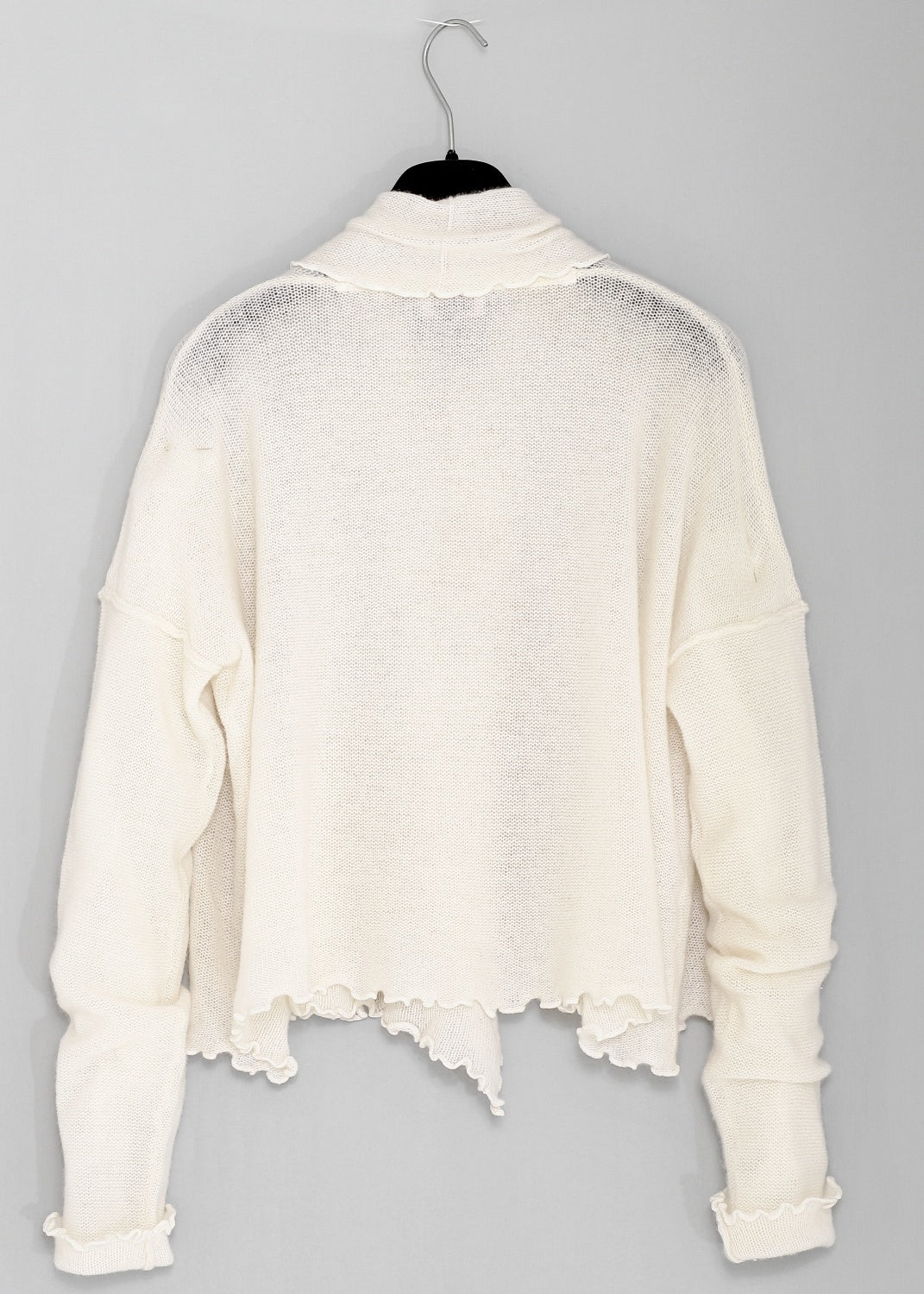 Cardigan Wrap i kashmir - Cream