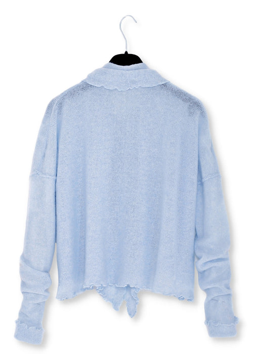 Cardigan Wrap i kashmir | Mejse Sky blue
