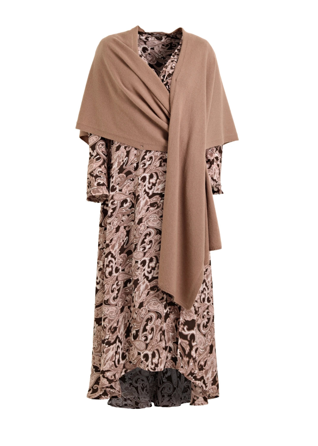 Kashmir Cape | Erika Mocha Mousse