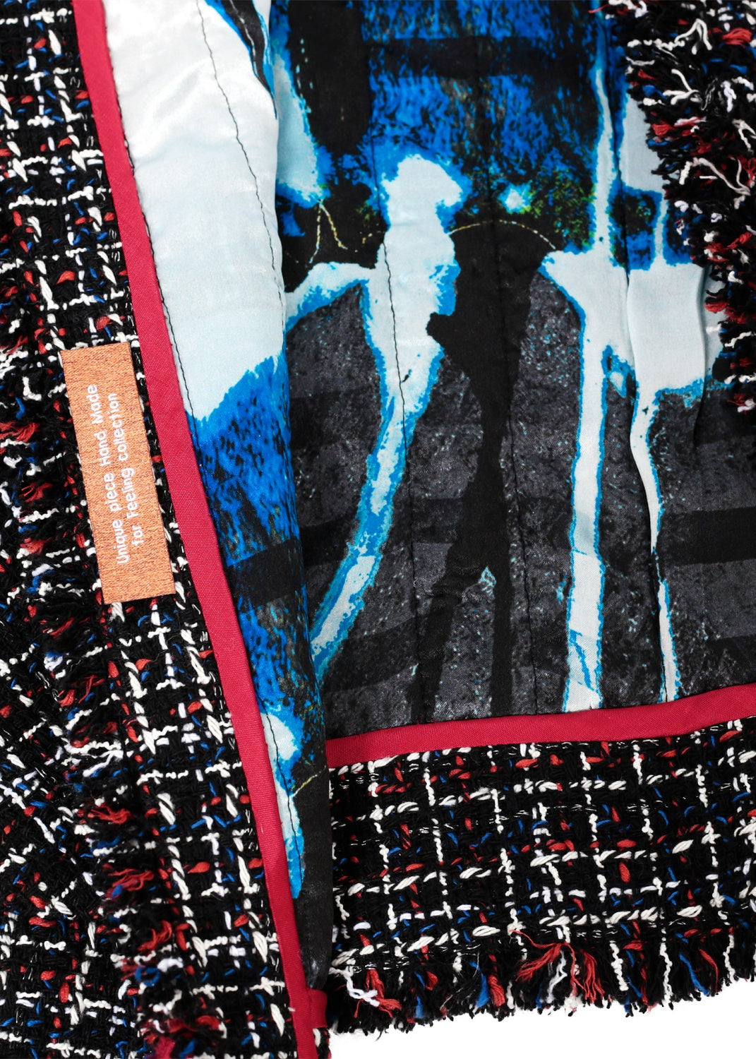 Skräddarsydd jacket - Black tweed