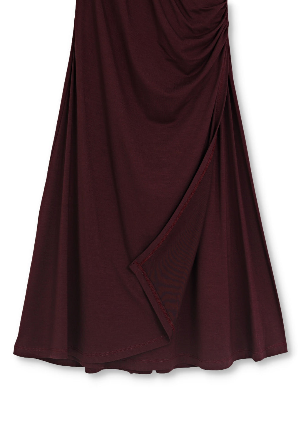 Wrap dress in viscose jersey