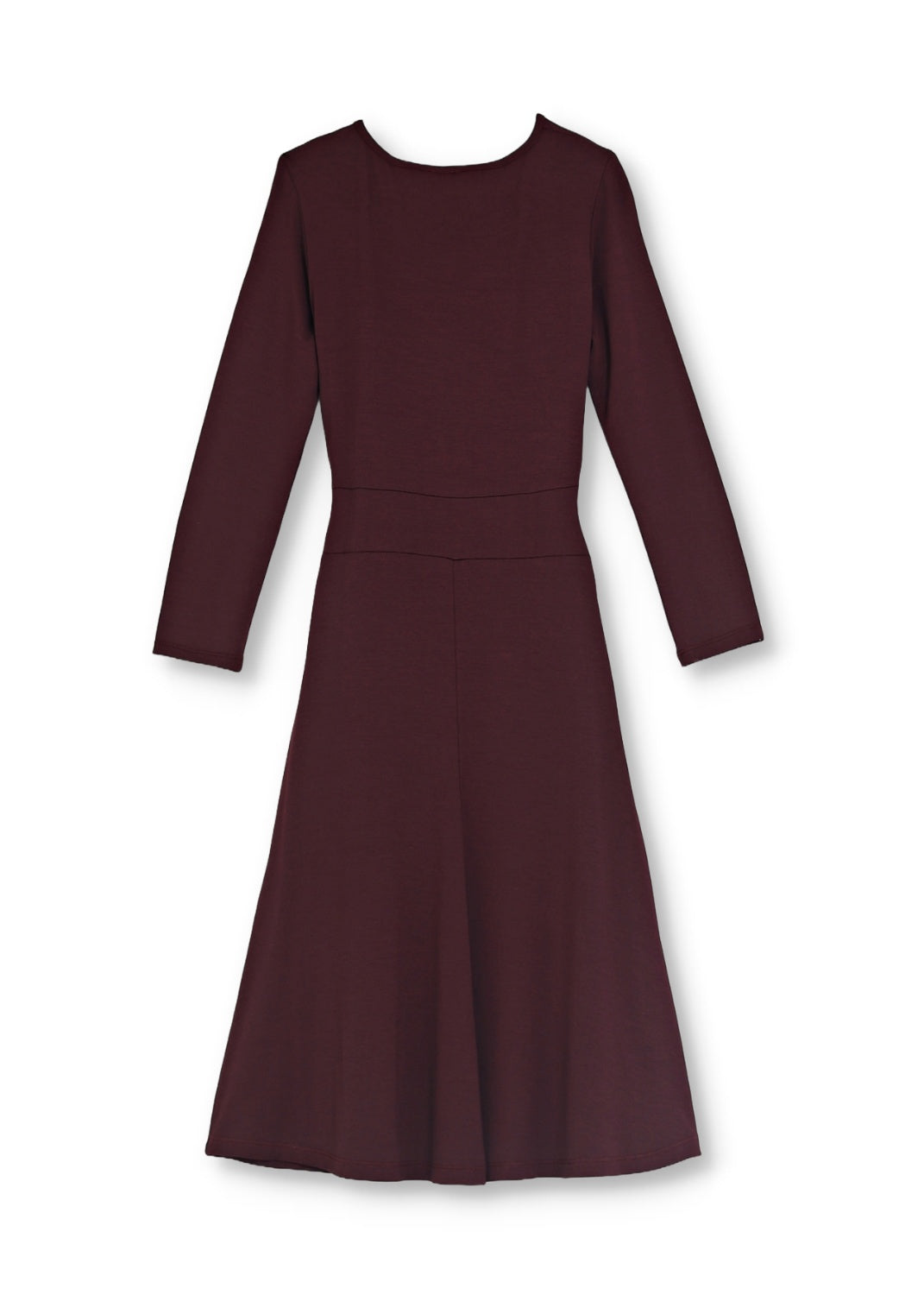 Wrap dress in viscose jersey