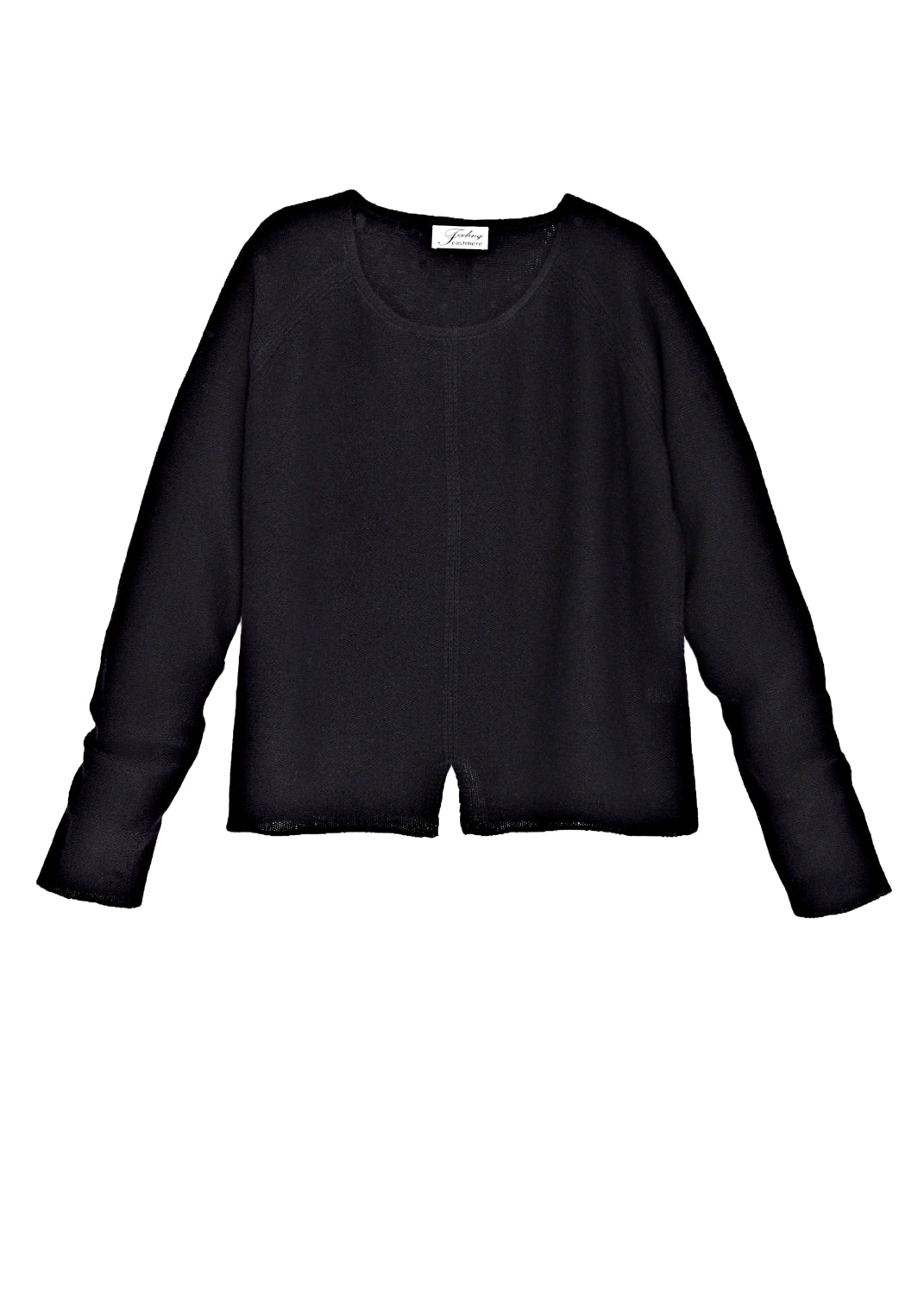 Lyxig tröja i ren kashmir i klassisk elegans.