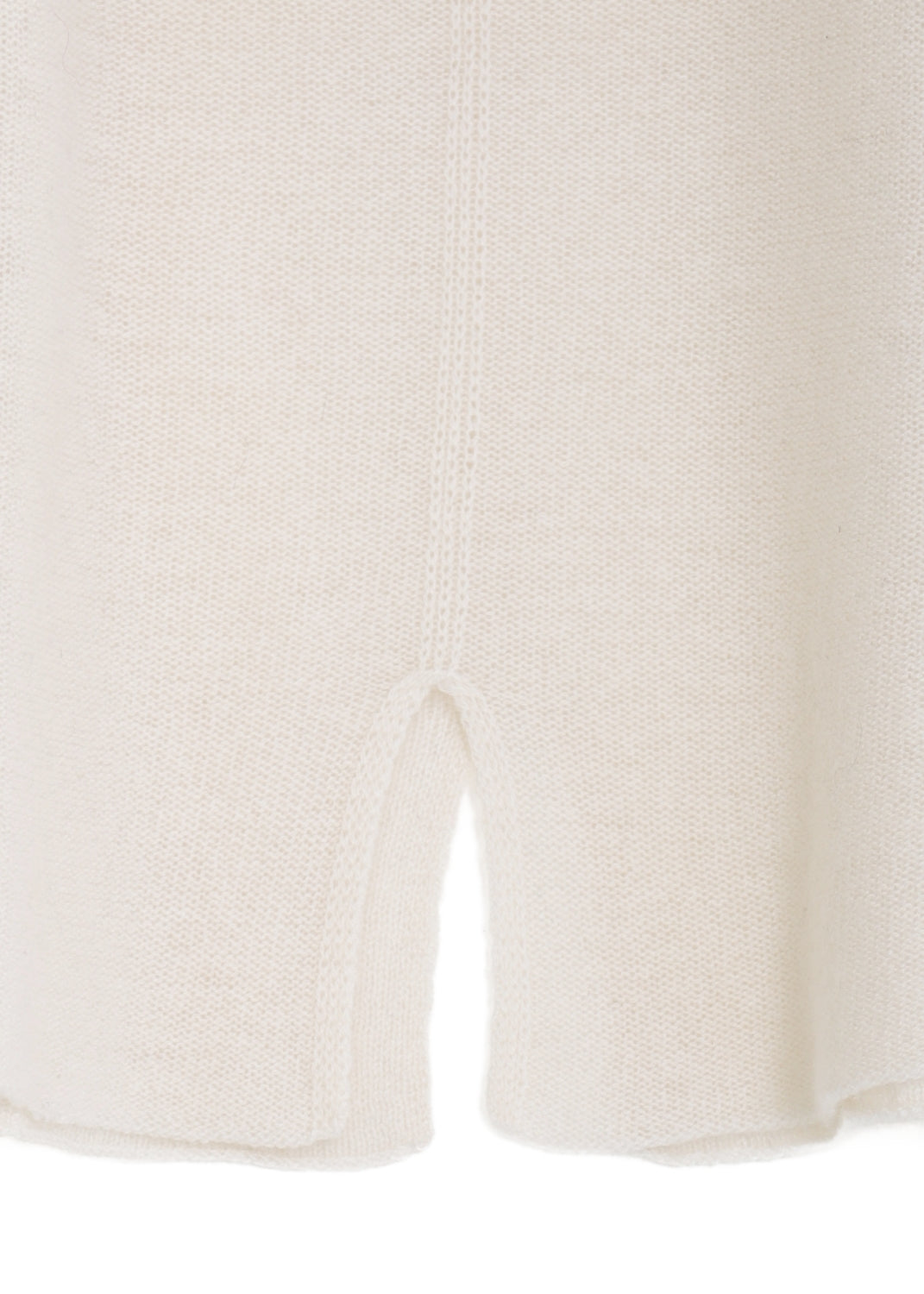 Kashmir tröja med sprund - Cream
