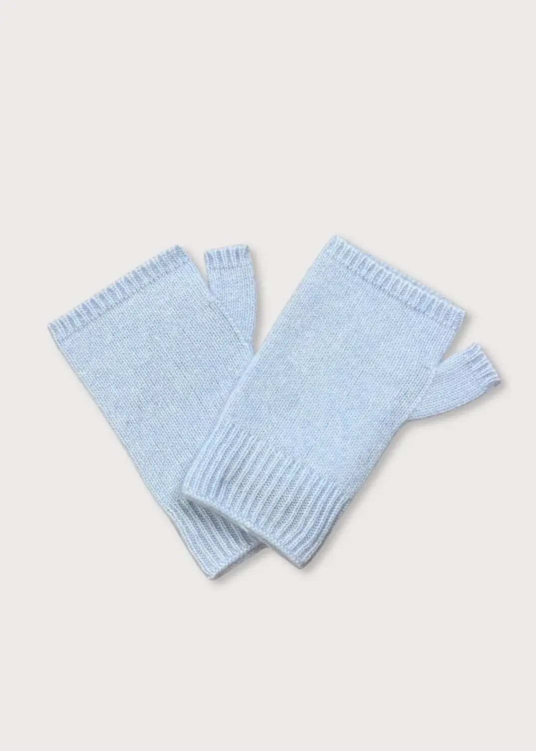 Torgvantar i kashmir - sky blue