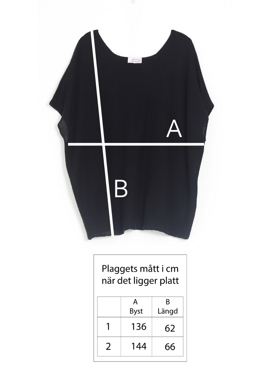 Kashmir väst - black