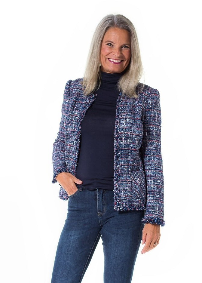 Tailored tweed jacket