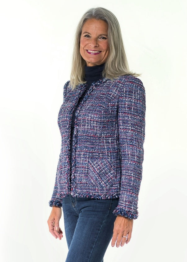 Tailored tweed jacket