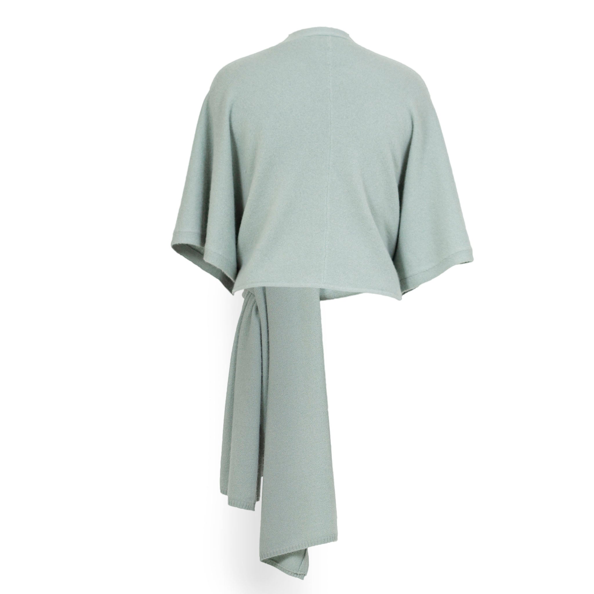 Kashmir Cape - Celadon green