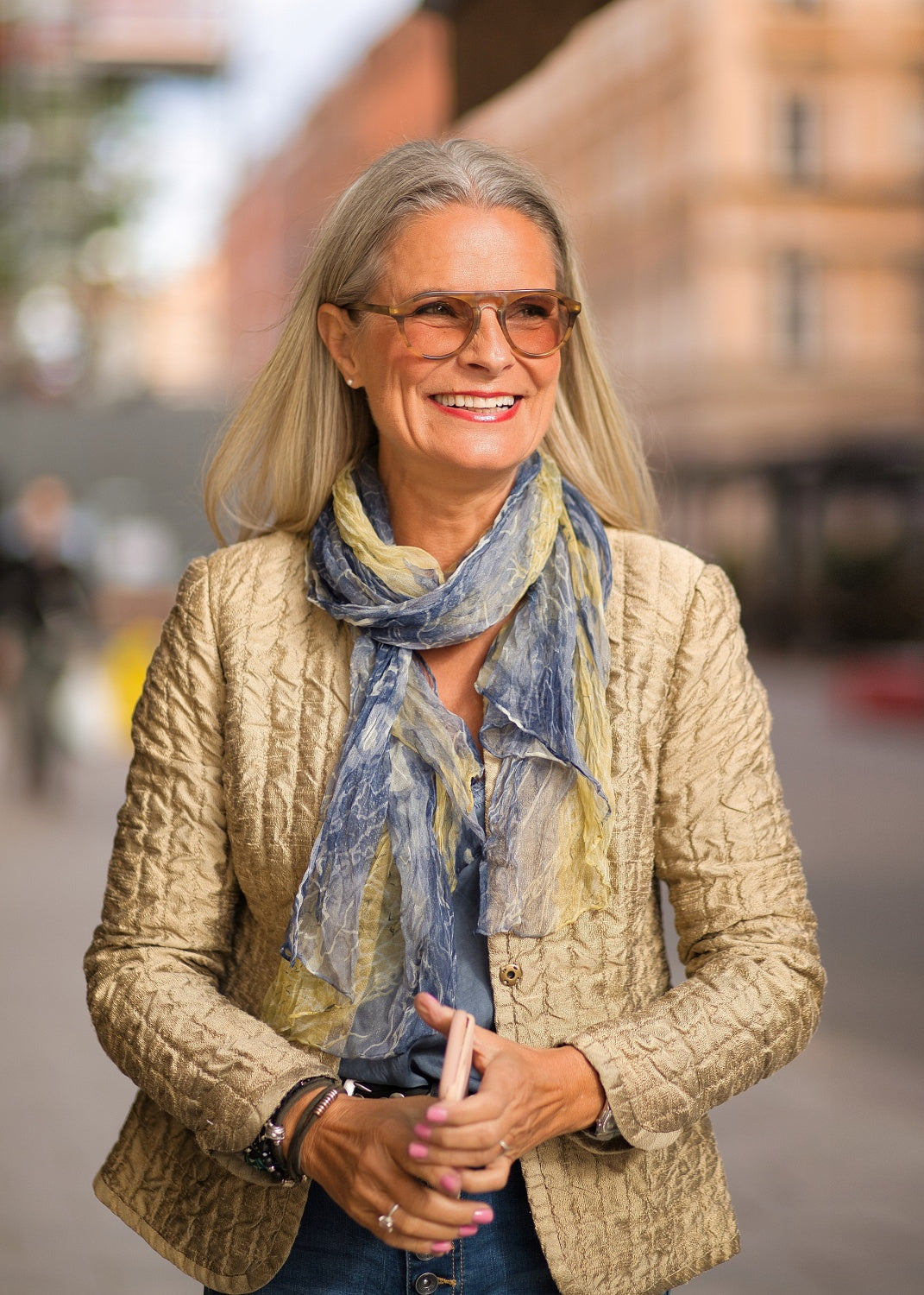 Lux handmade quilted jacket from our vintage Dupioni silk collection