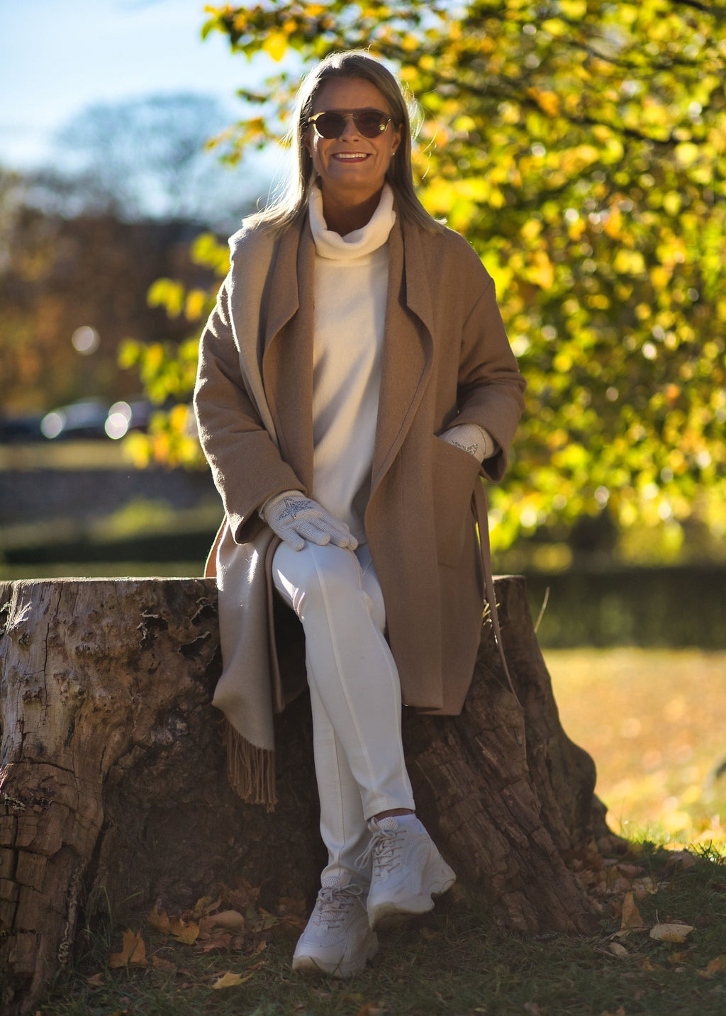 Kort Kappa med låg axel - Camel